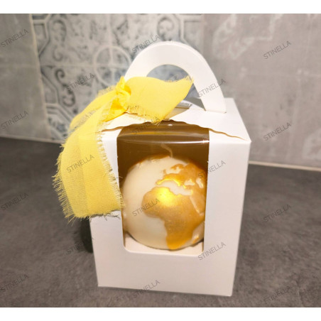 Vela Globo Terráqueo para Eventos | Detalle Original – Stinella