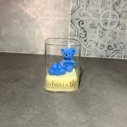 Tarro con Oso para Bautizo en Cera de Soja | Detalle Invitados – Stinella