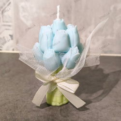 Ramo de Tulipanes en Cera de Soja | Regalo Floral Artesanal – Stinella