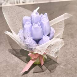 Ramo de Tulipanes en Cera de Soja | Regalo Floral Artesanal – Stinella