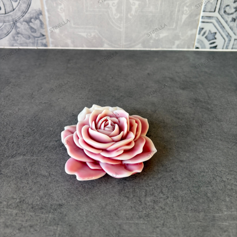 Vela Flor de Loto en Cera de Soja | Decoración Elegante – Stinella