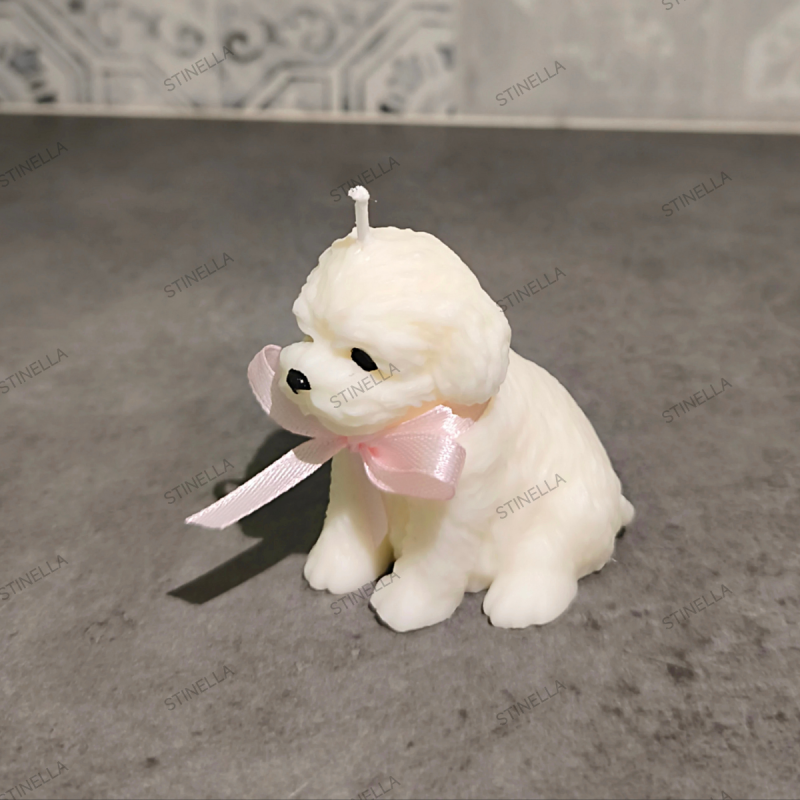 Vela Perrito Mini de Soja – Regalo para Amantes de Perros | Stinella